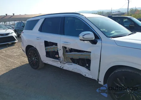 2025 Hyundai Palisade Calligraphy/Calligraphy Night Edition из США, поврежденный, VIN KM8R7DGE6SU920007